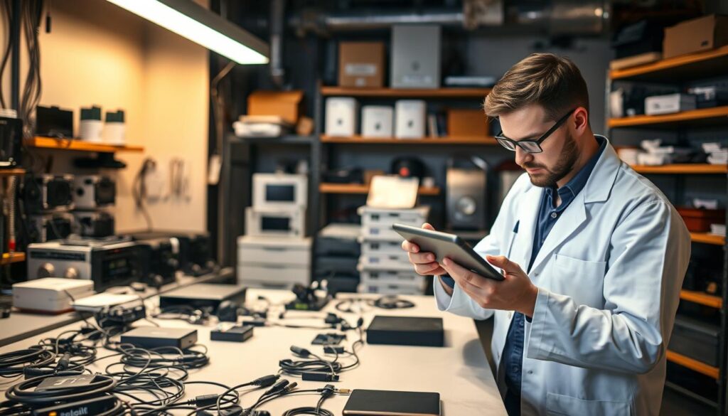 Testprozess und Gerätekompatibilität Testprozess und Gerätekompatibilität